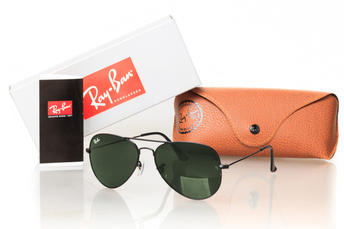 Окуляри Ray Ban Оригінали Модель 3025green-bl