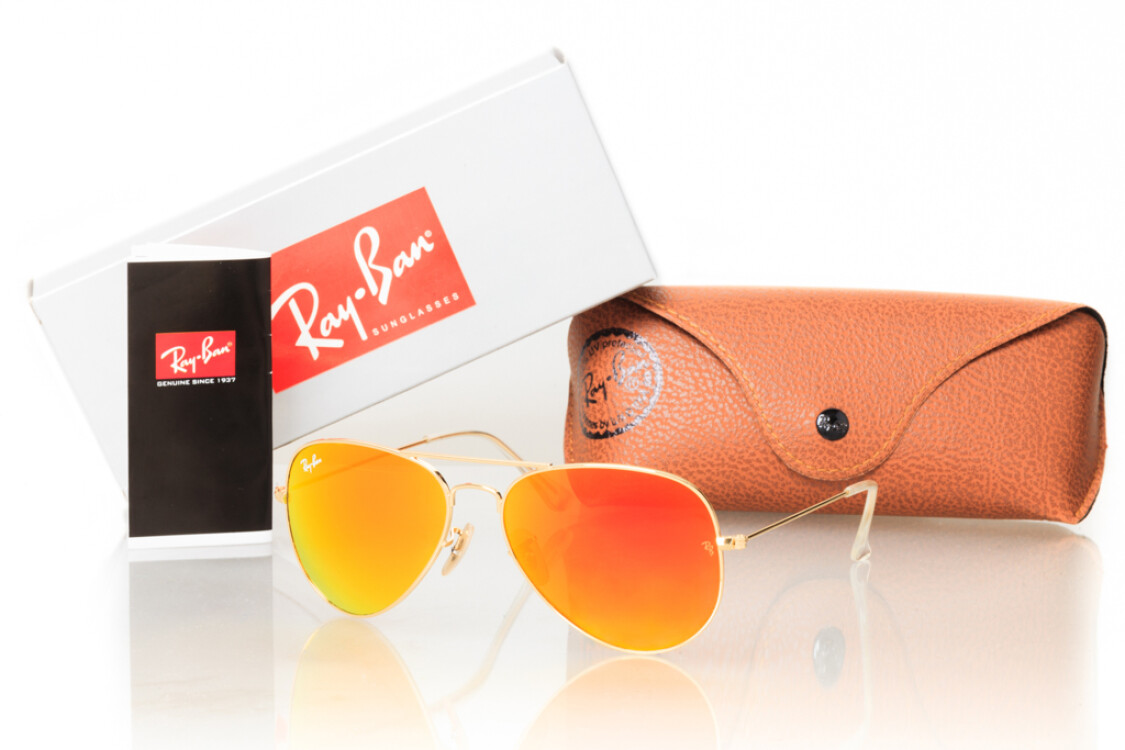 Ray Ban Оригиналы Модель 3025orange-g