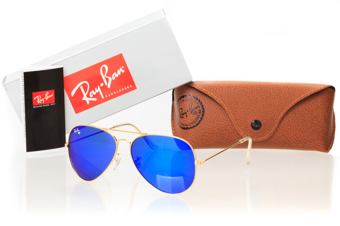 Ray Ban Оригиналы Модель 3026D-azure-g