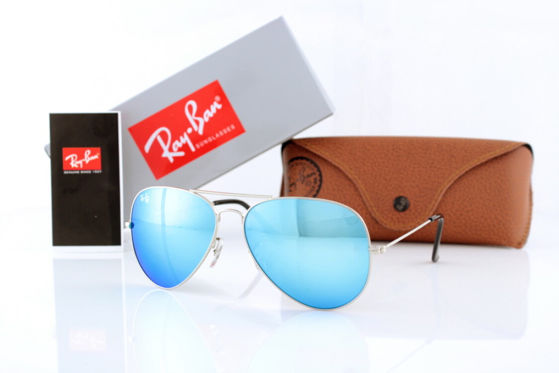 Ray Ban Оригиналы Модель 3026D-blue-s