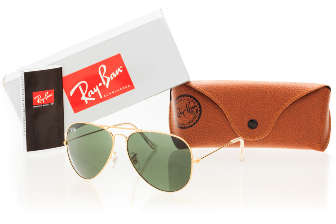 Ray Ban Оригиналы Модель 3026D-green-g