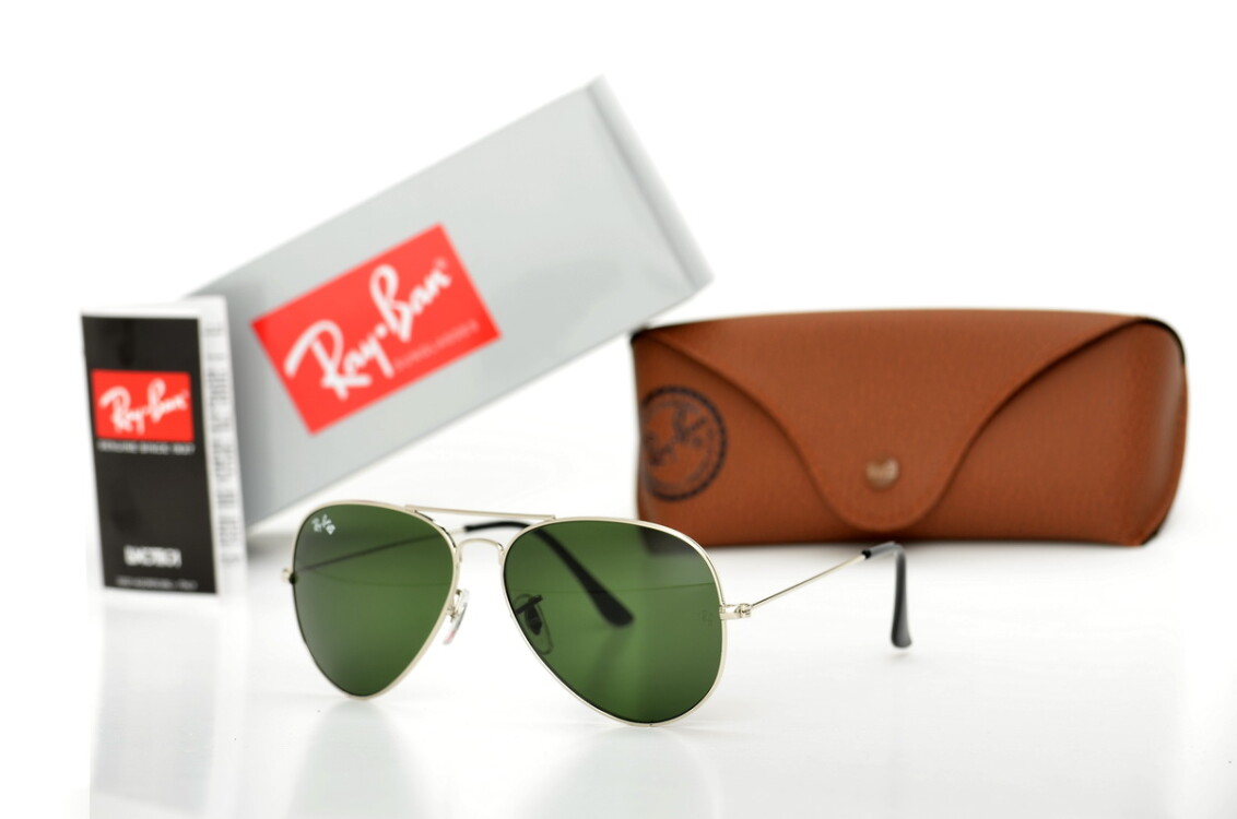 Ray Ban Оригиналы Модель 3026D-green-s