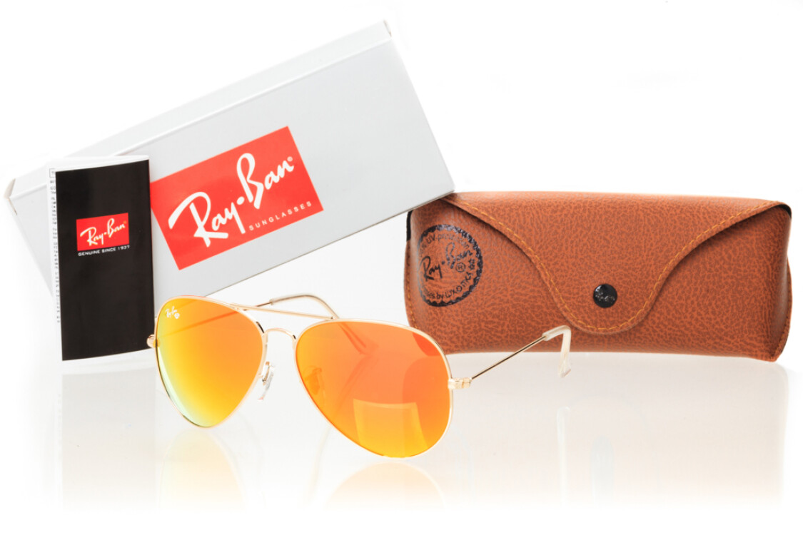 Ray Ban Оригиналы Модель 3026D-orange