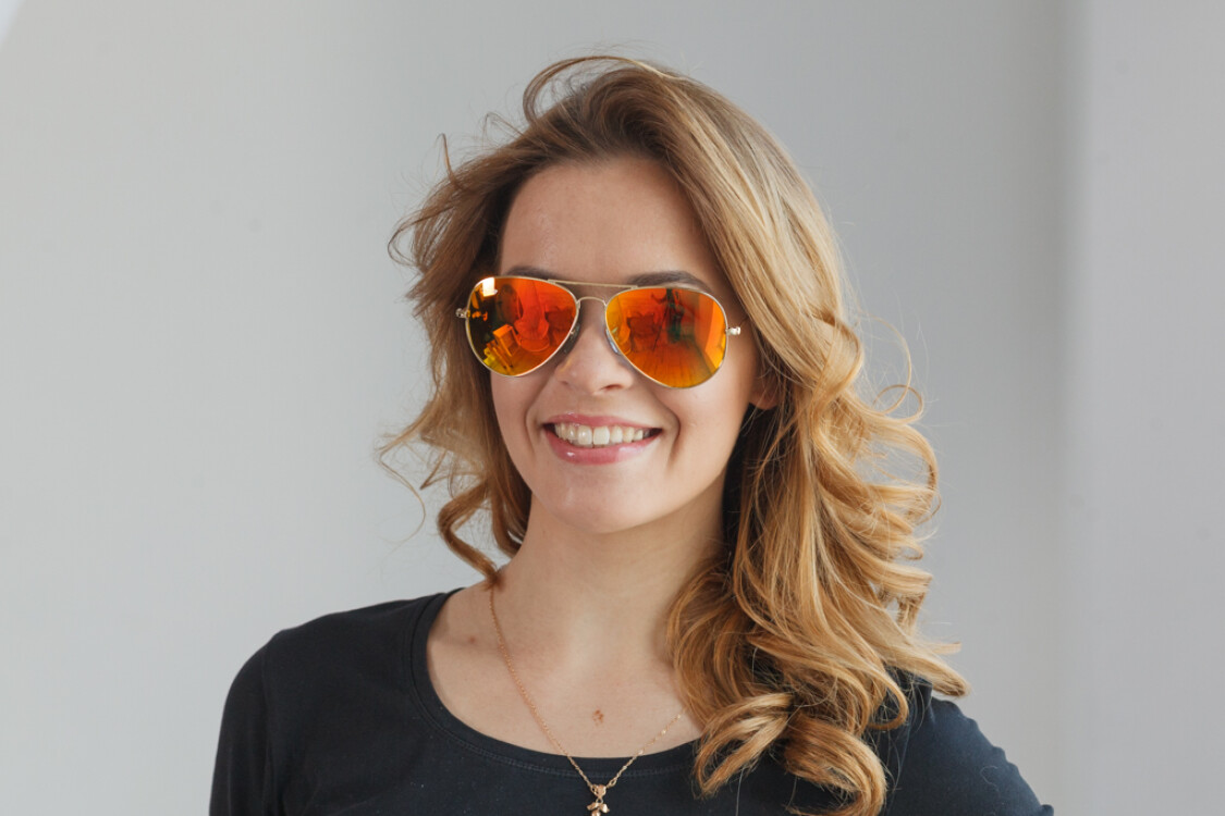 Ray Ban Оригиналы Модель 3026D-orange