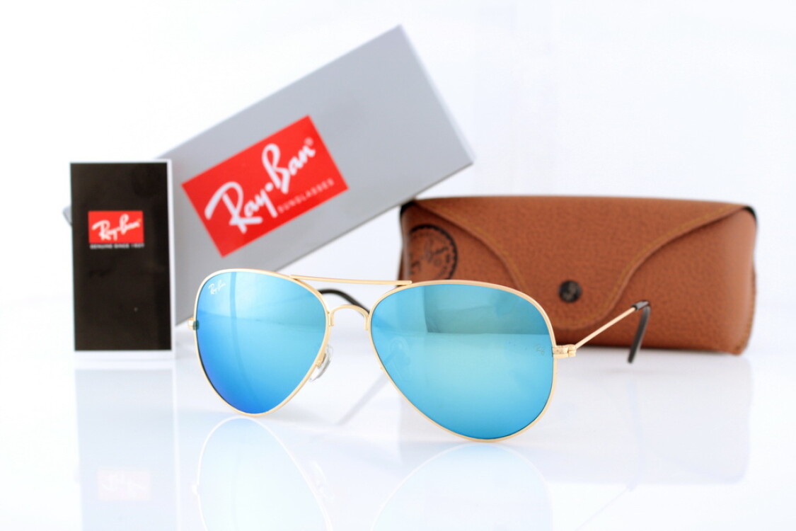 Окуляри Ray Ban Оригінали Модель 3026blue-gm