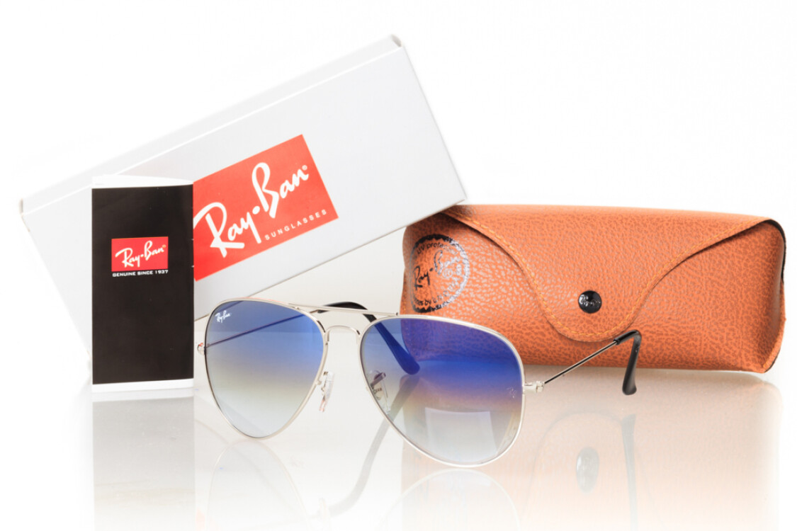 Ray Ban Оригиналы Модель 3026blue-s