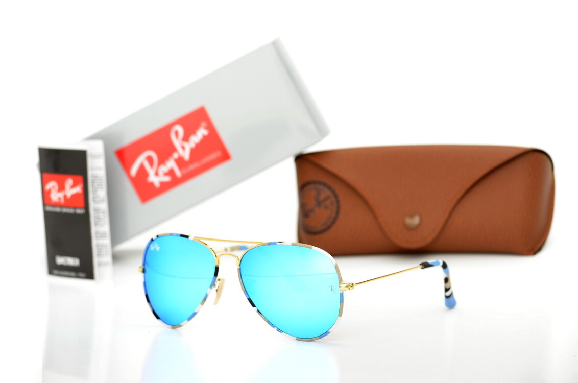 Ray Ban Оригиналы Модель 3026haki-blue
