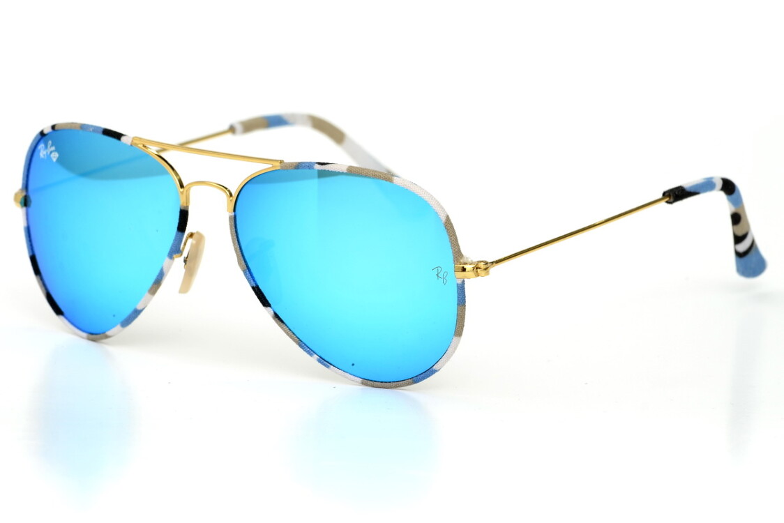 Ray Ban Оригиналы Модель 3026haki-blue