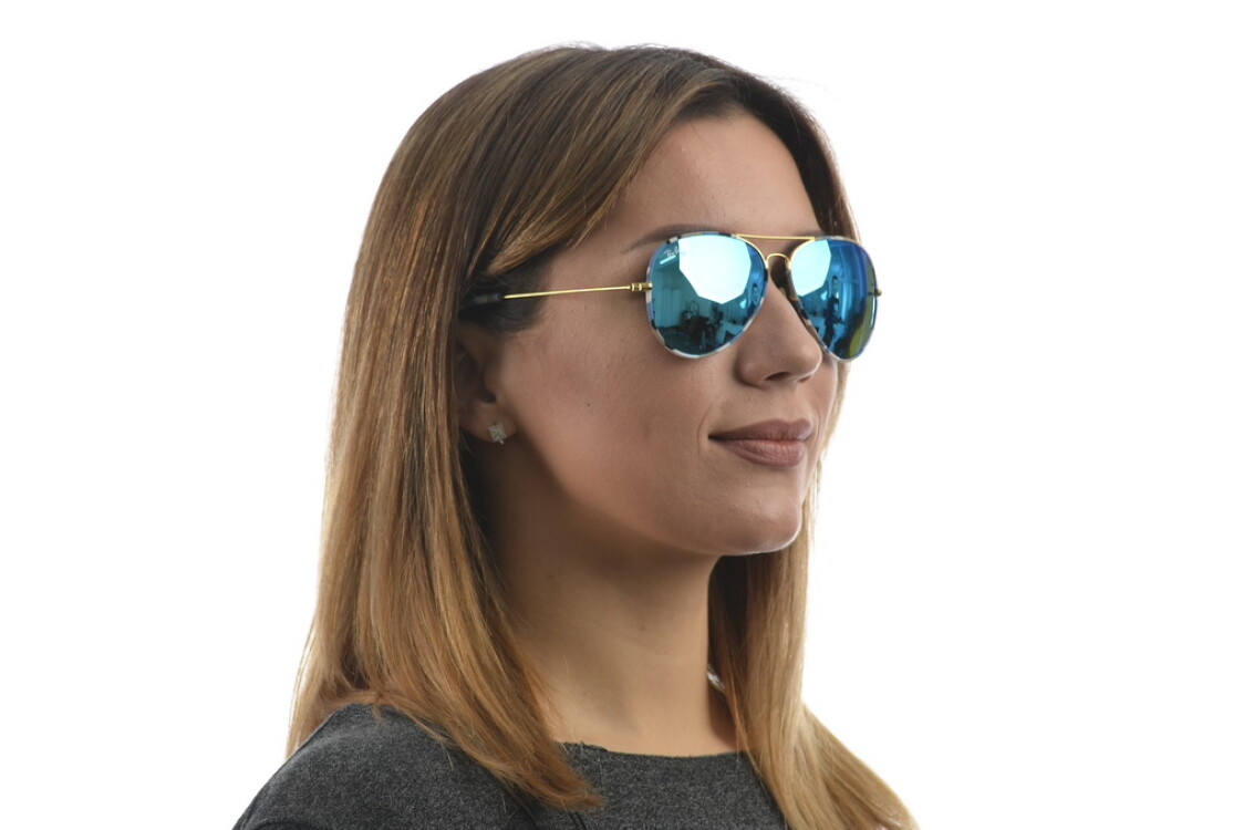 Ray Ban Оригиналы Модель 3026haki-blue