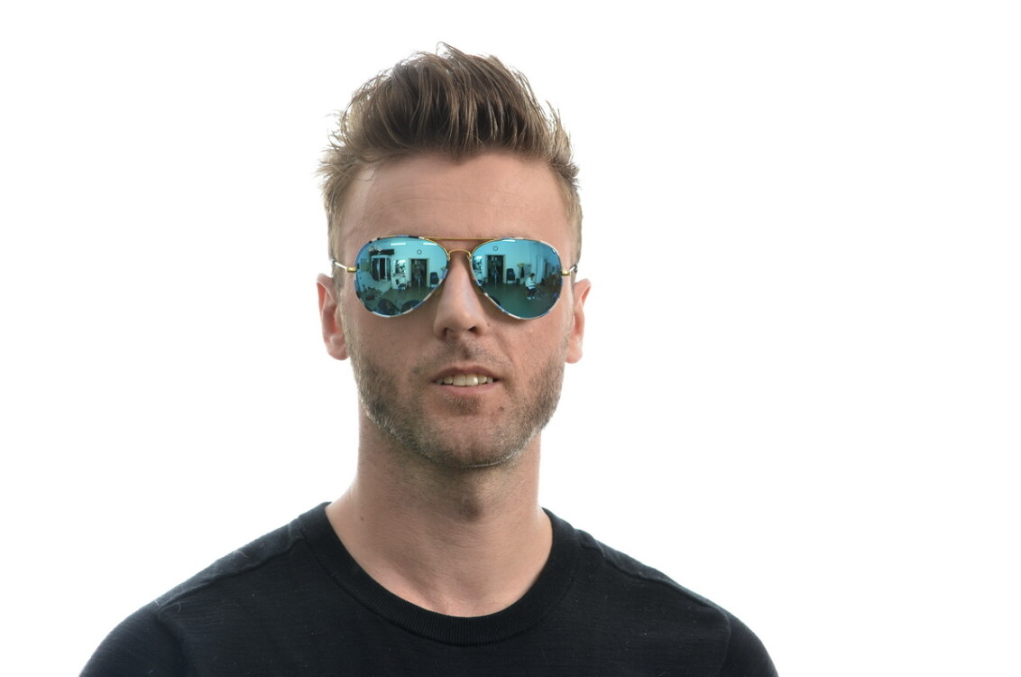 Ray Ban Оригиналы Модель 3026haki-blue