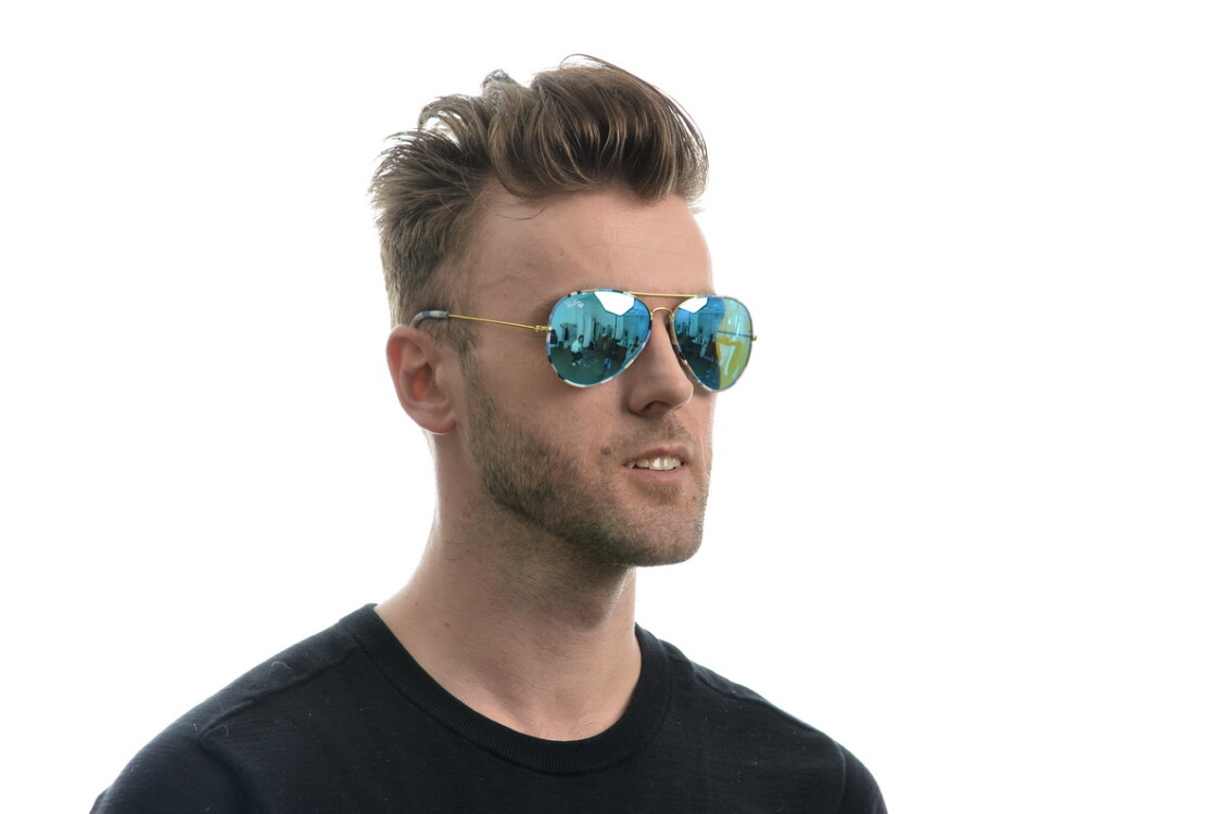 Ray Ban Оригиналы Модель 3026haki-blue