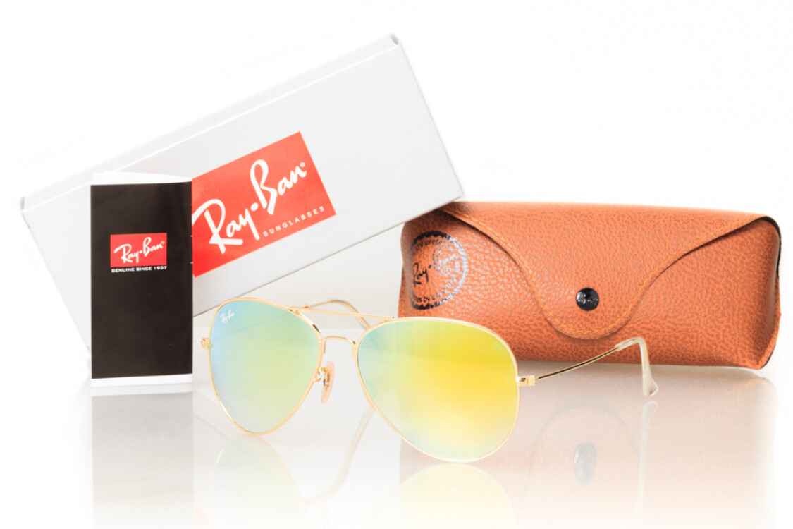 Ray Ban Оригиналы Модель 3026lime-g