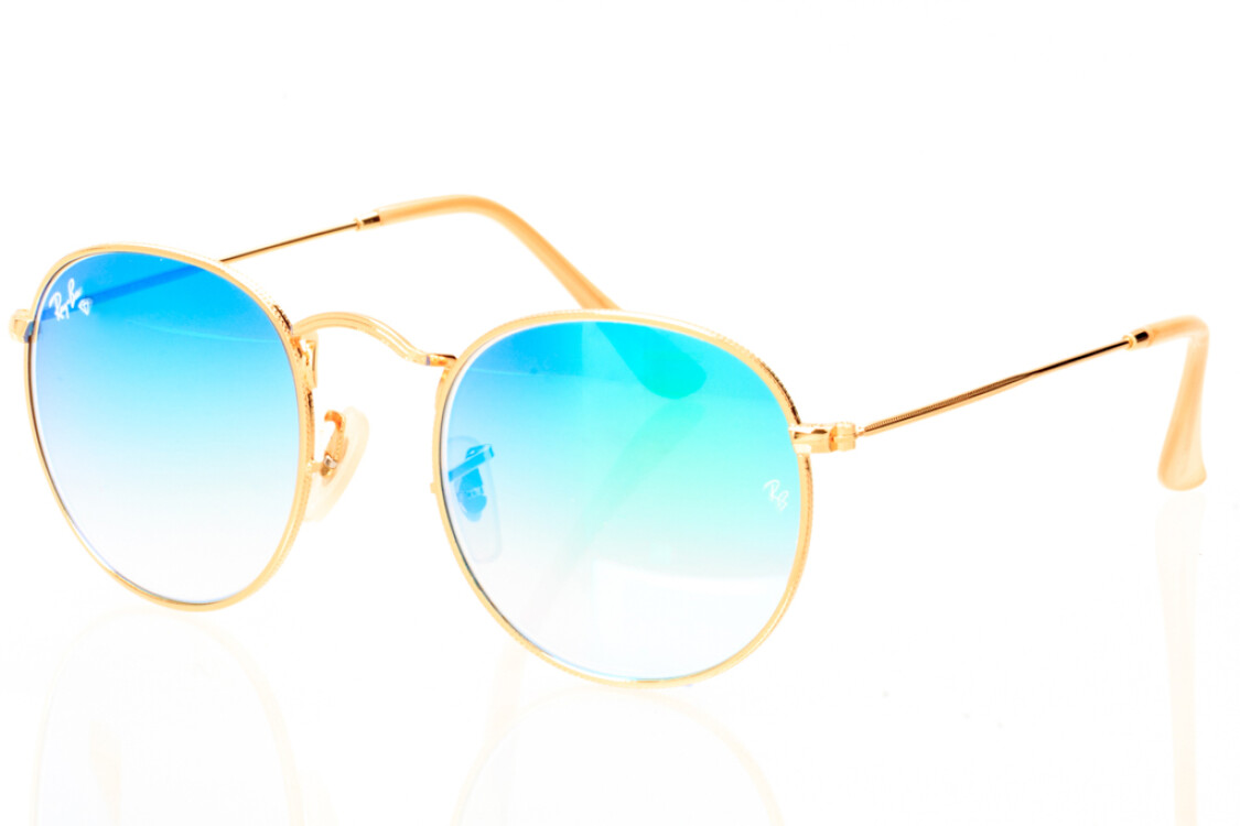 Ray Ban Круглые Модель 3447jungle-gold