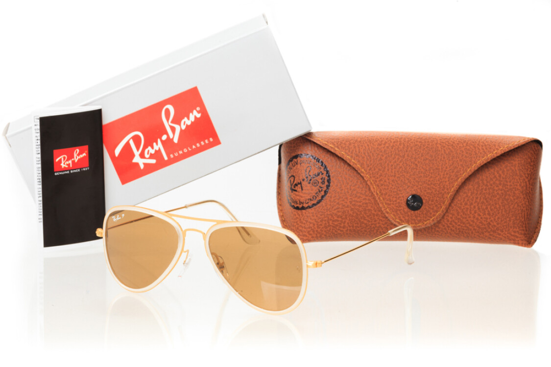 Ray Ban Оригиналы Модель 3513brown-g