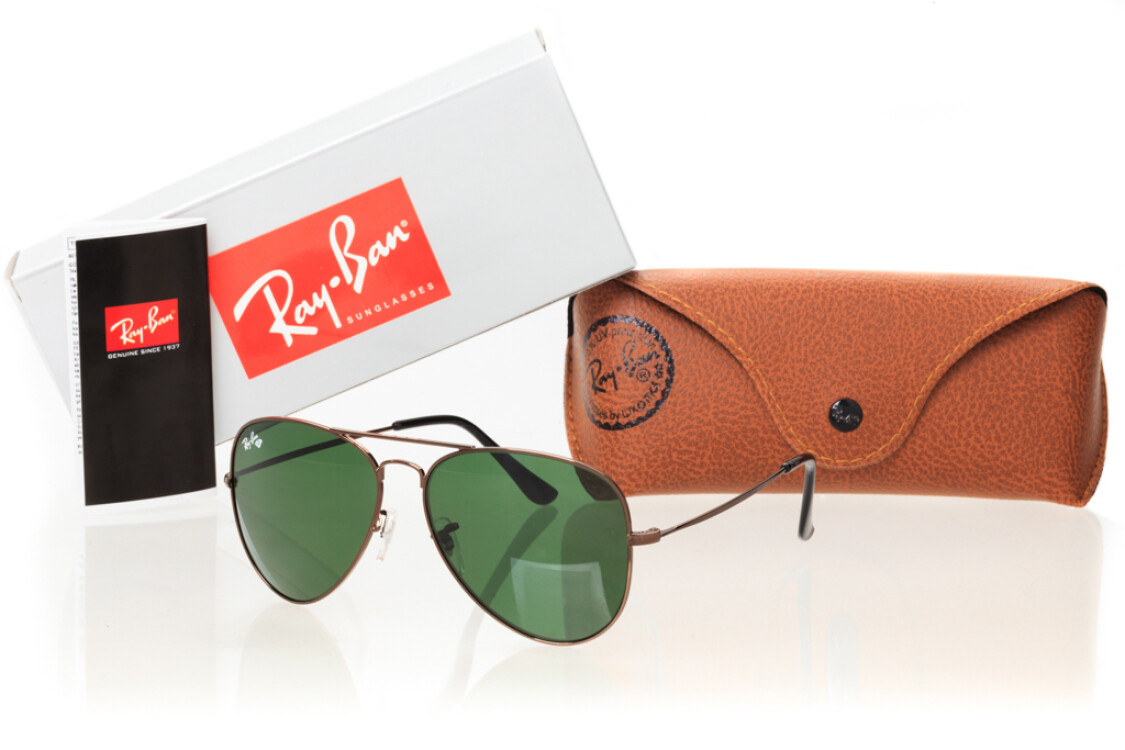 Ray Ban Оригиналы Модель 3535D-green-br