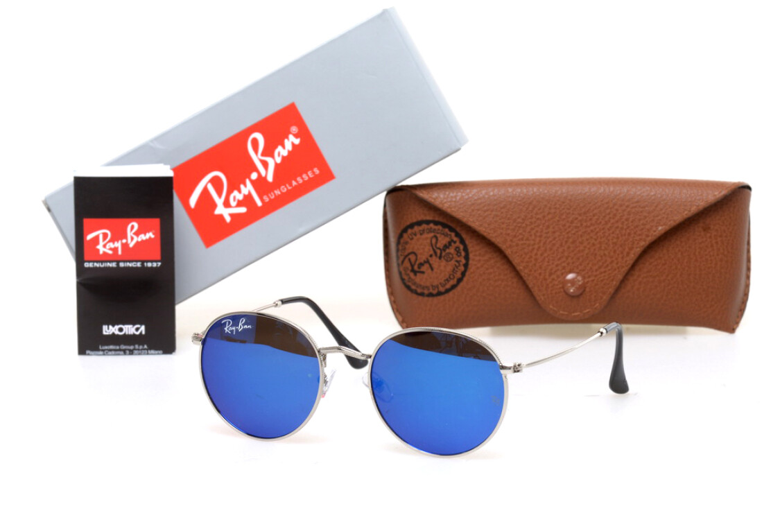 Ray Ban Круглые Модель 6002-blue