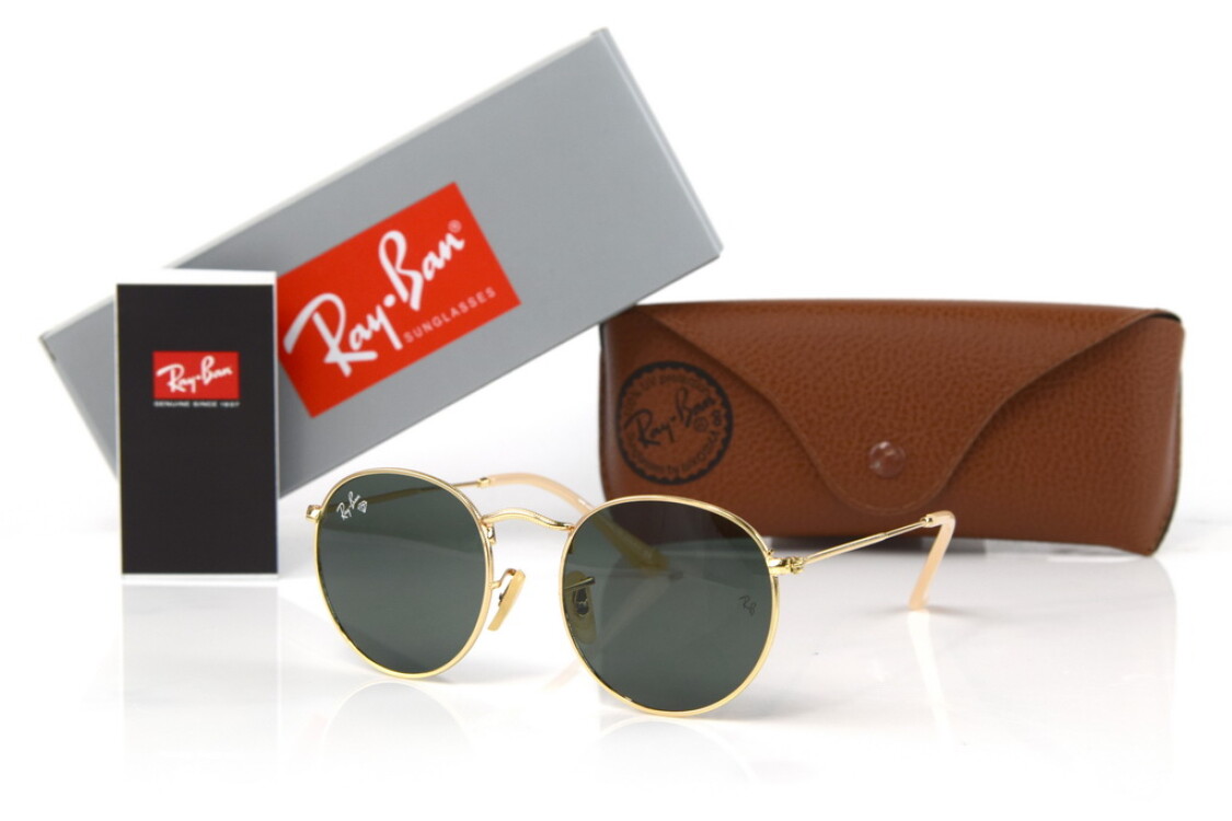 Окуляри Ray Ban Круглі Модель 3447-black-g