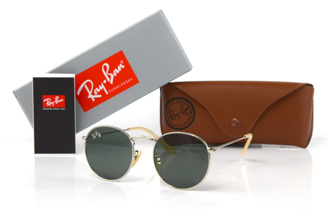 Ray Ban Круглые Модель 3447-black-s