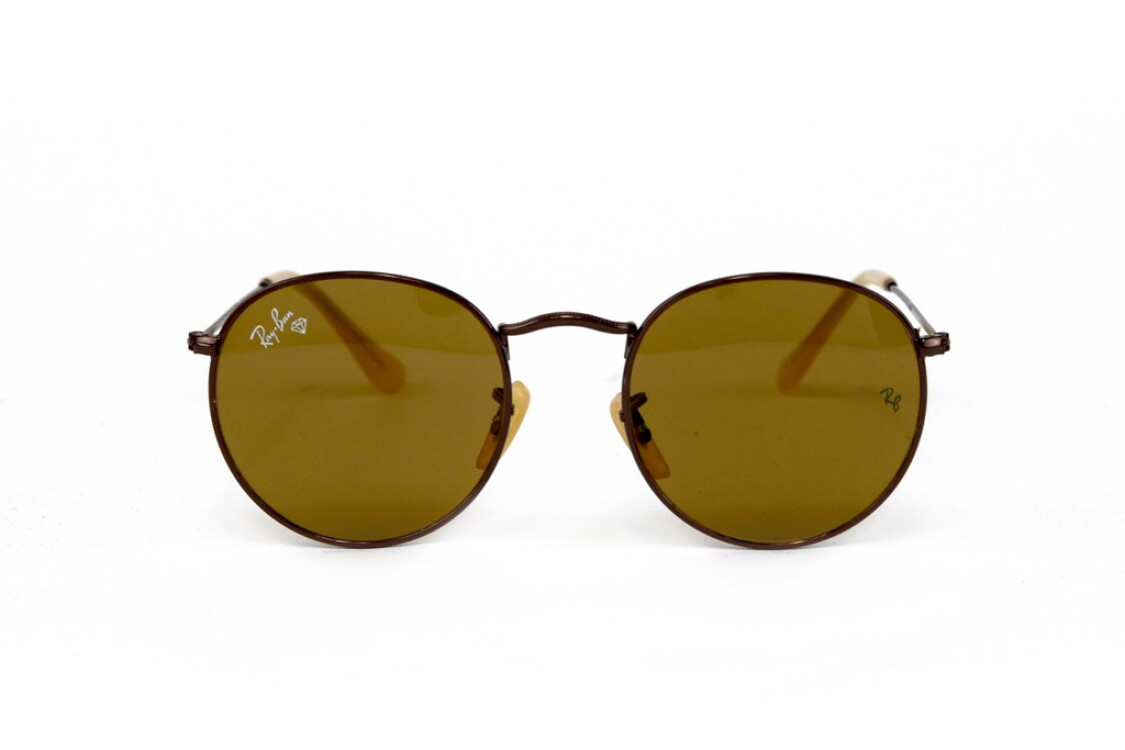 Ray Ban Круглые Модель 3447-brown-br