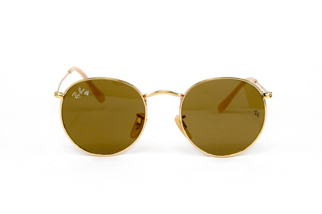 Ray Ban Круглые Модель 3447-brown-g