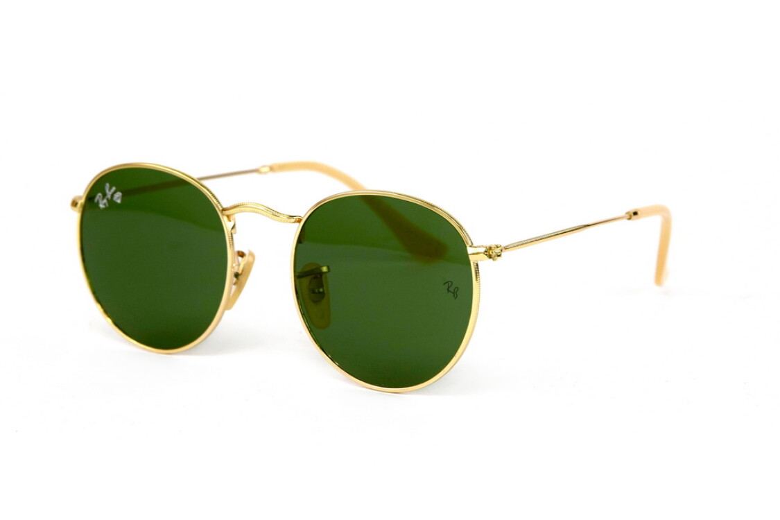 Ray Ban Круглые Модель 3447-green-g