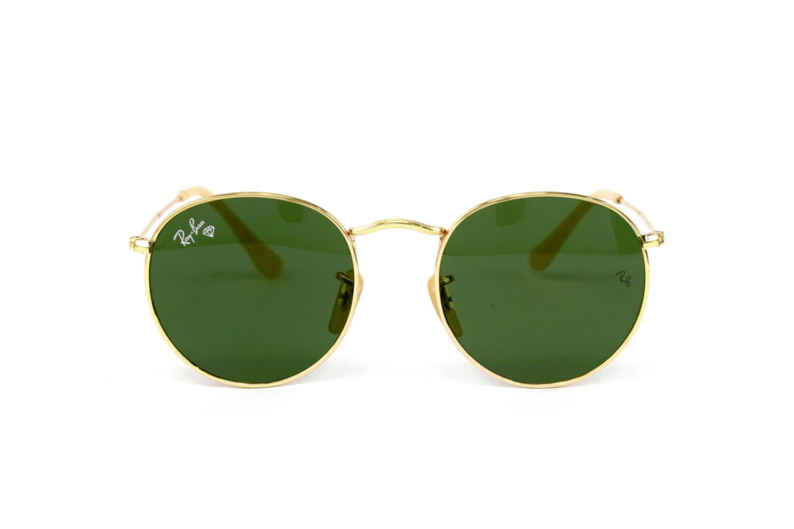 Ray Ban Круглые Модель 3447-green-g