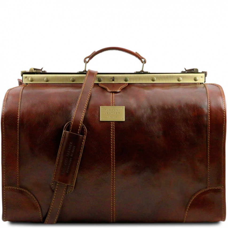 Madrid Шкіряна сумка саквояж - Великий розмір Tuscany TL1022