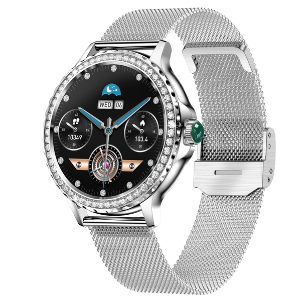 Смарт-годинник наручний Smart Brilliant Silver Сріблястий