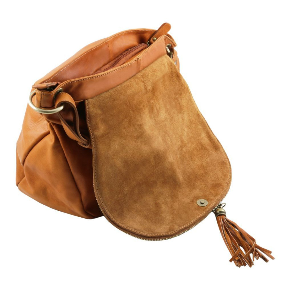 Жіноча шкіряна сумка крос-боді Tuscany Leather TL Bag TL141110