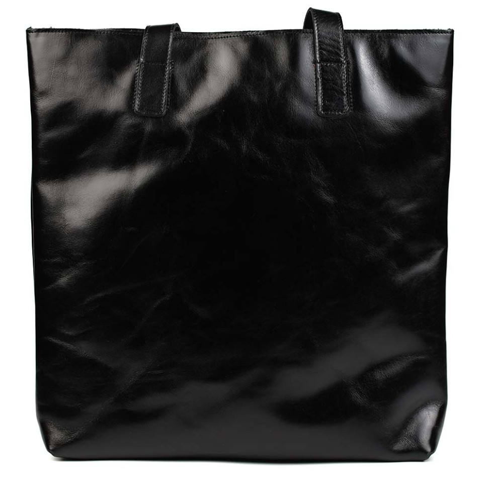 Жіноча сумка шоппер шкіра Алькор Limary lim-3440GA чорна