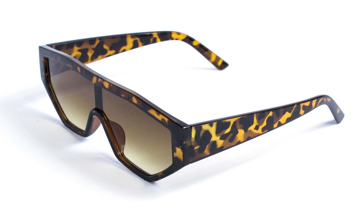 Великі окуляри від сонця леопардова оправа Модель m313-leo