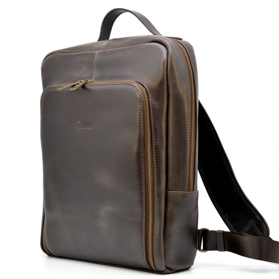 Діловий шкіряний рюкзак для ноутбука 14 "TC-1239-4lx TARWA