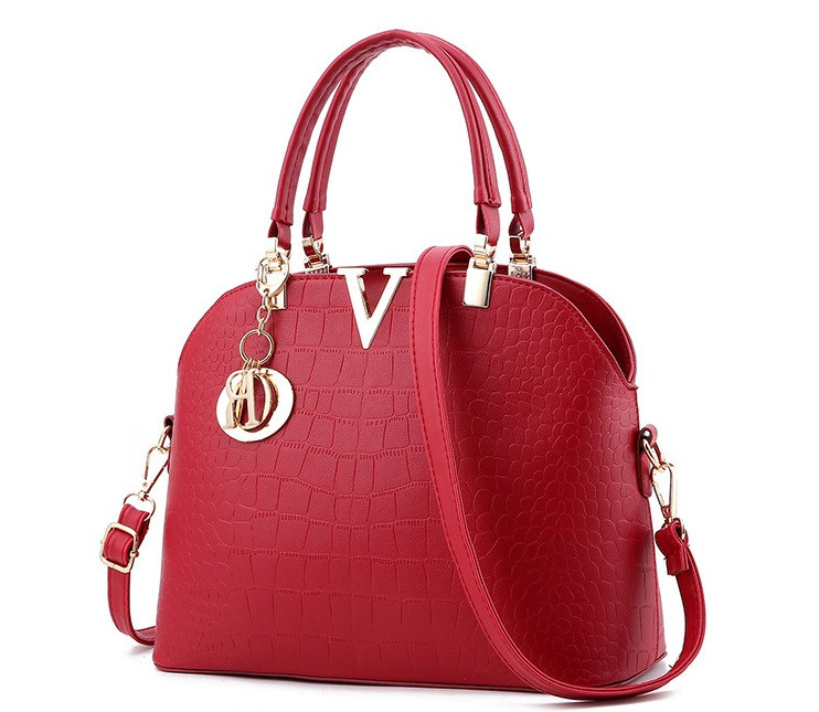 Стильна жіноча сумка класична повсякденна Червона