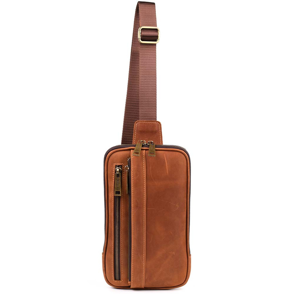 Чоловічі сумки бізнес слінг, діловий стиль TARWA GB-1537-4lx