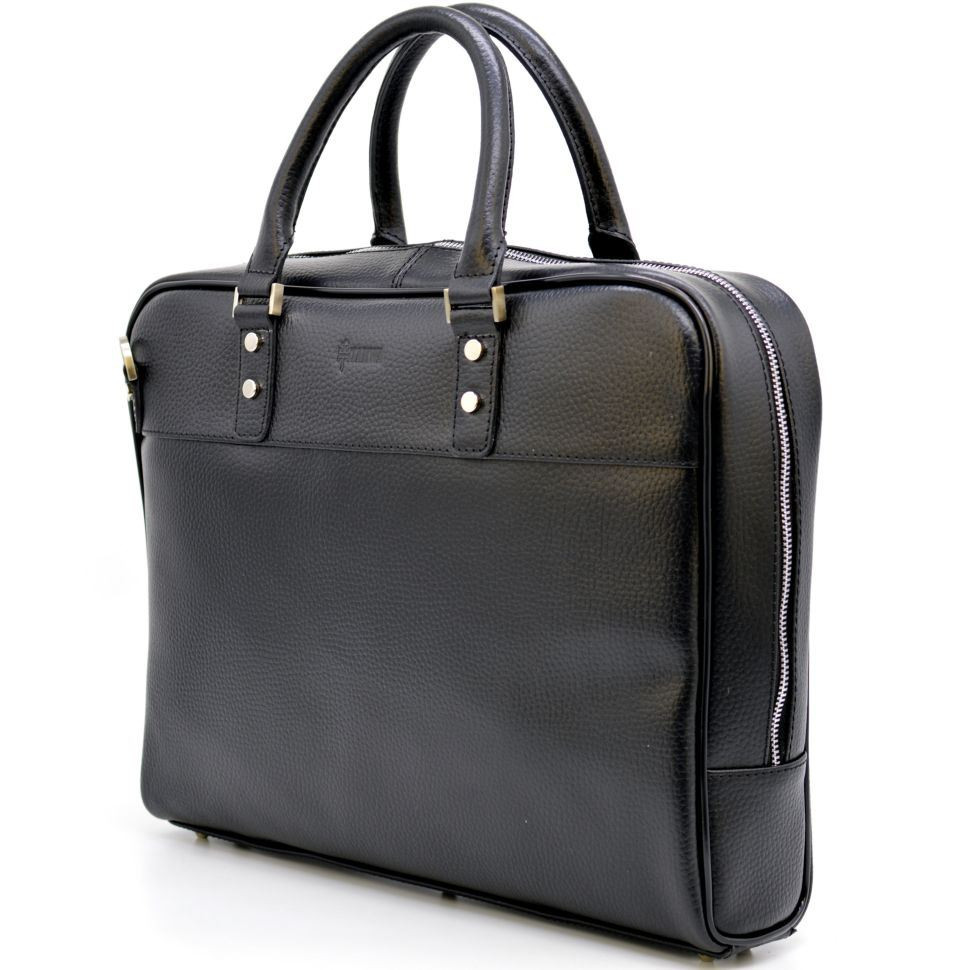 Ділова чоловіча сумка-портфель з натуральної шкіри TA-4765-4lx TARWA