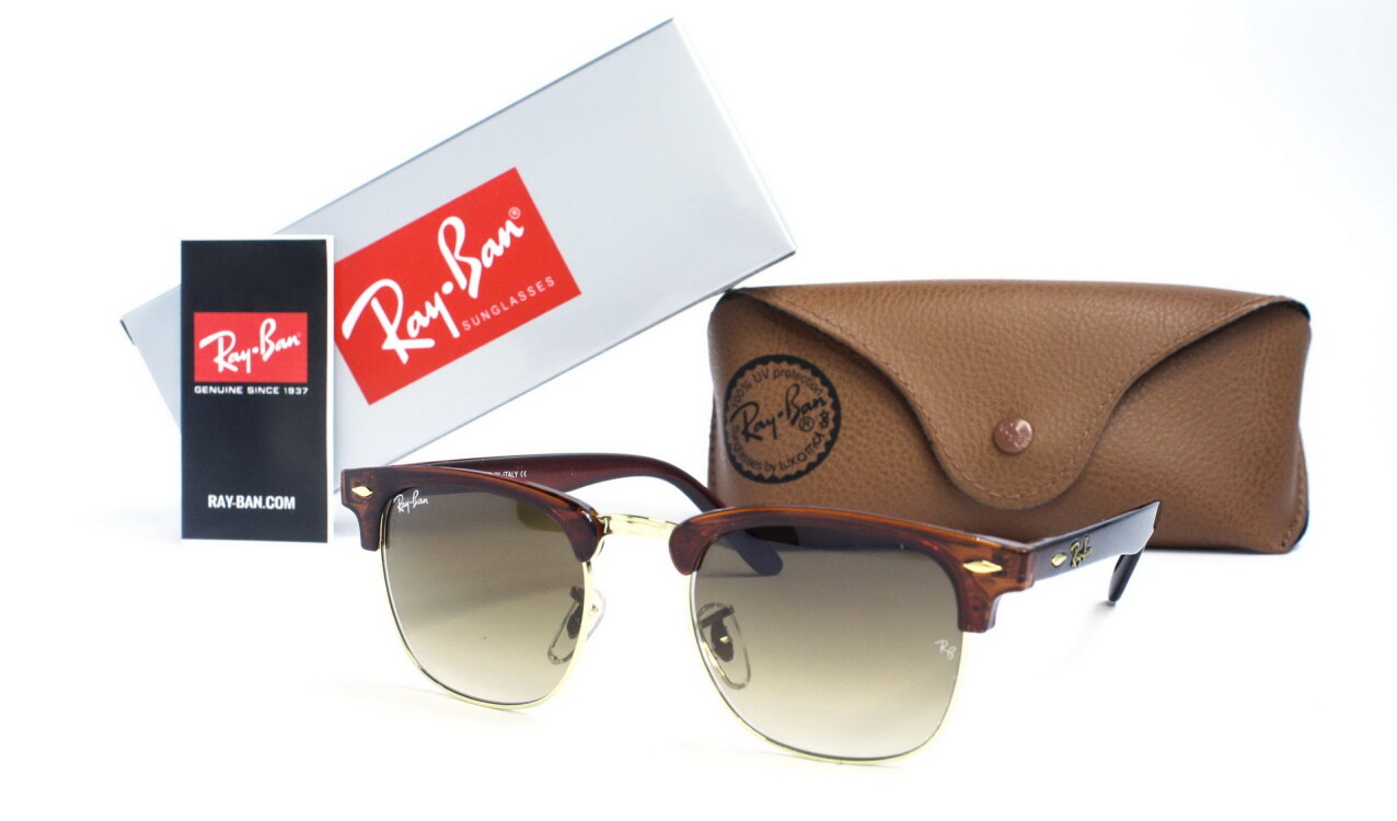 Окуляри Ray Ban Clubmasters Ray Ban Clubmaster 3016brown-g