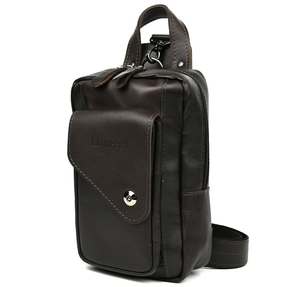 Чоловічий нагрудна сумка слінг рюкзак на одне плече Limary lim-910GC