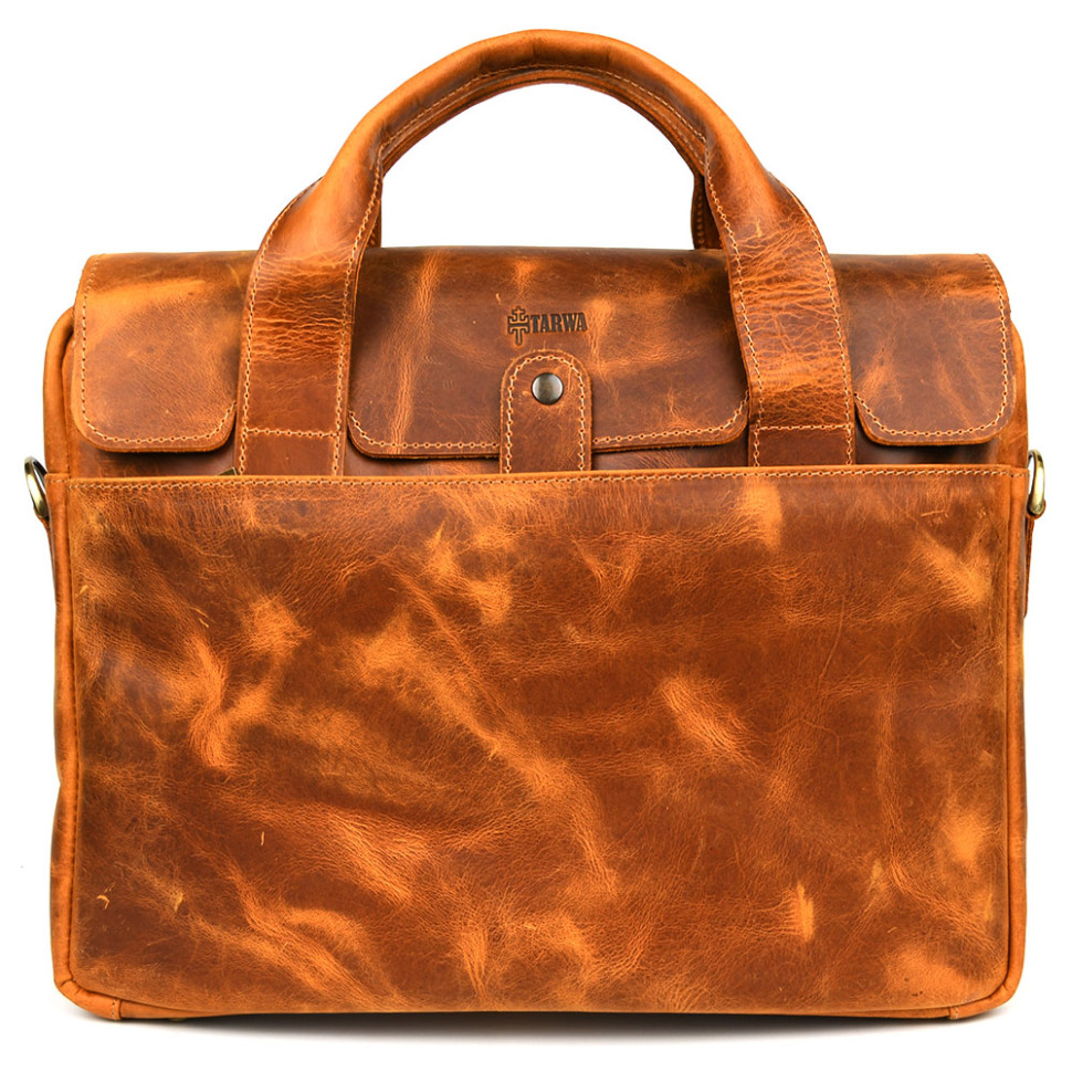 Шкіряна сумка для ноутбука RY-1812-4lx TARWA пулап крейзі хорс