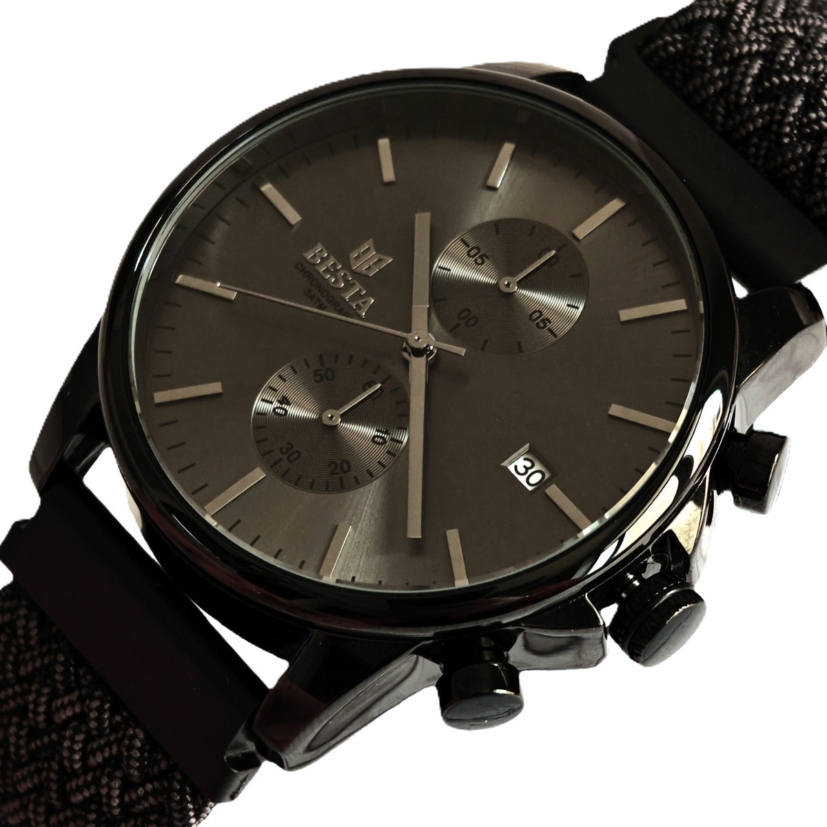 Besta Mars Black & Gray Nylon, 2 ремінці