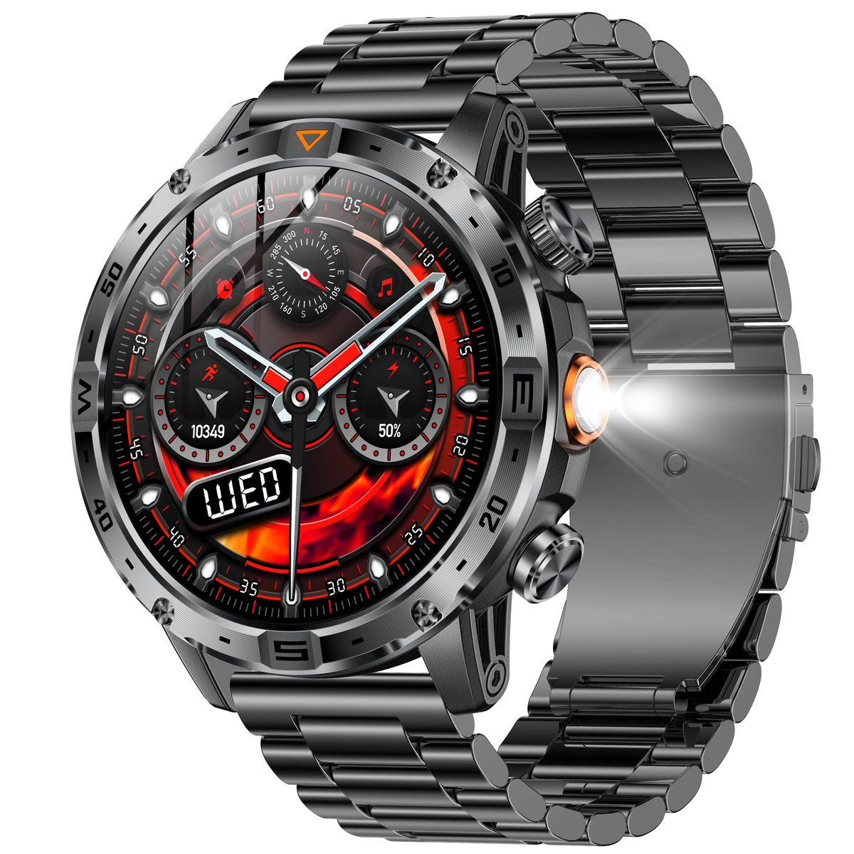 Годинник чоловічий Smart Fire Steel з компасом