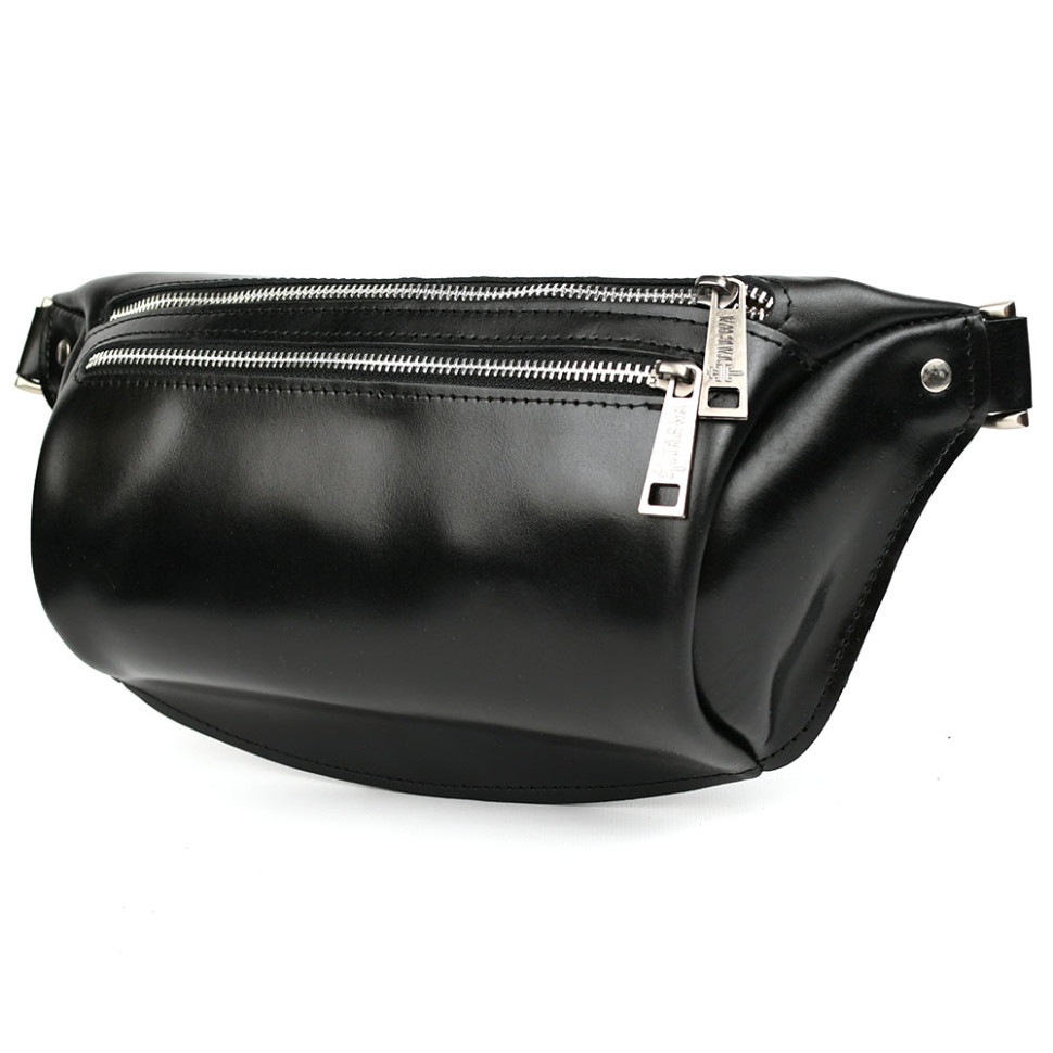 Сумка бананка в розмірі L TARWA GAlc-3106-2lx 2 відділення чорна