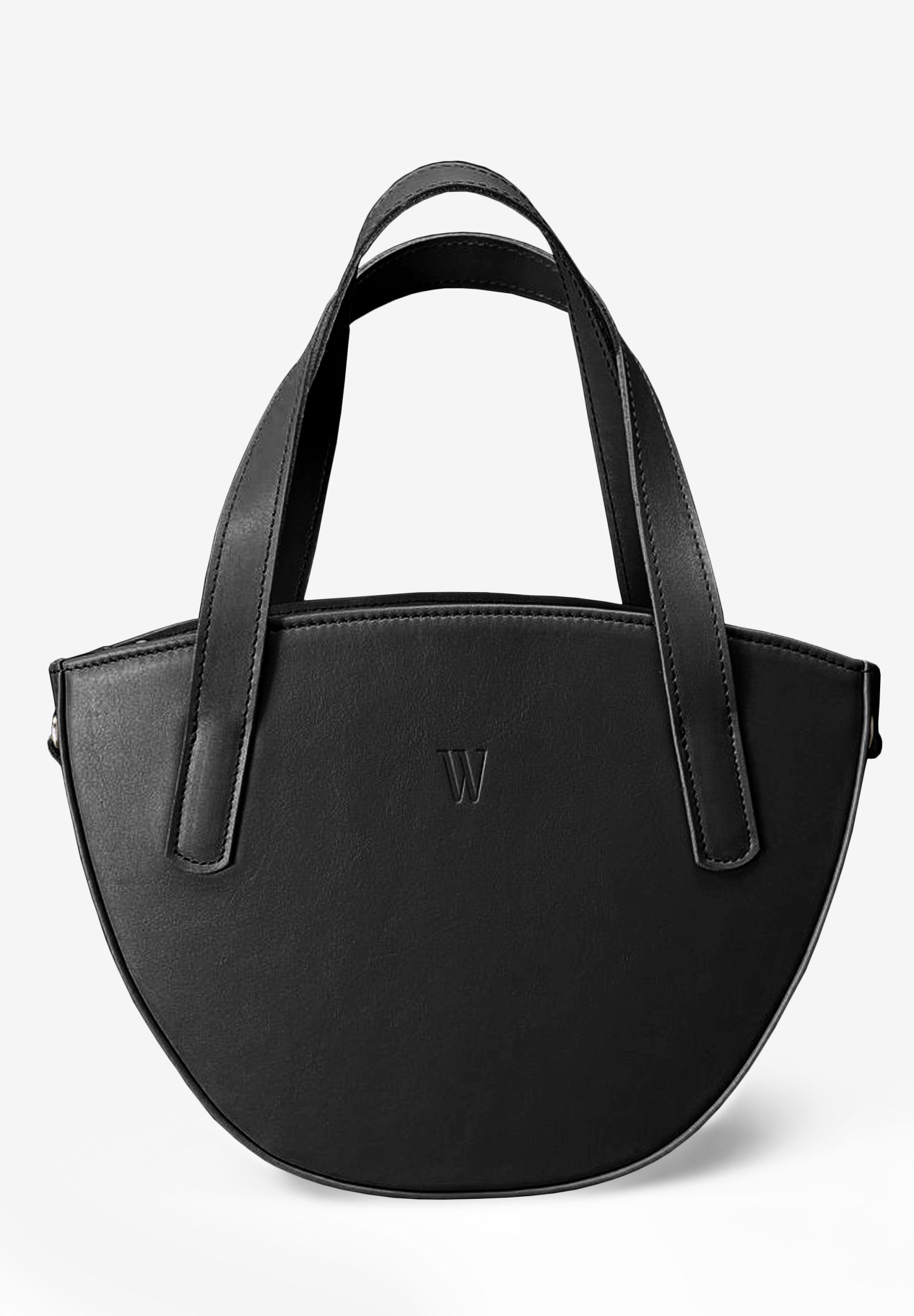 Жіноча шкіряна сумка Bella чорна