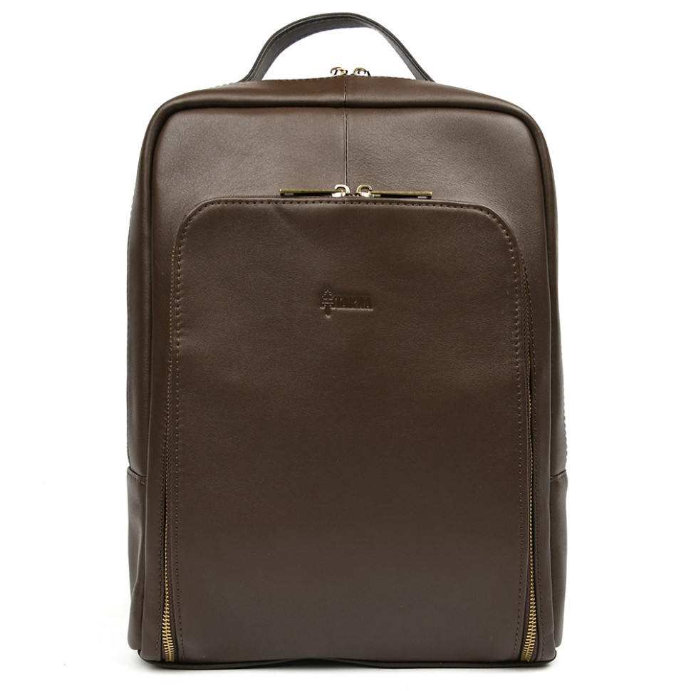 Діловий шкіряний рюкзак для ноутбука 14" GC-1239-4lx TARWA