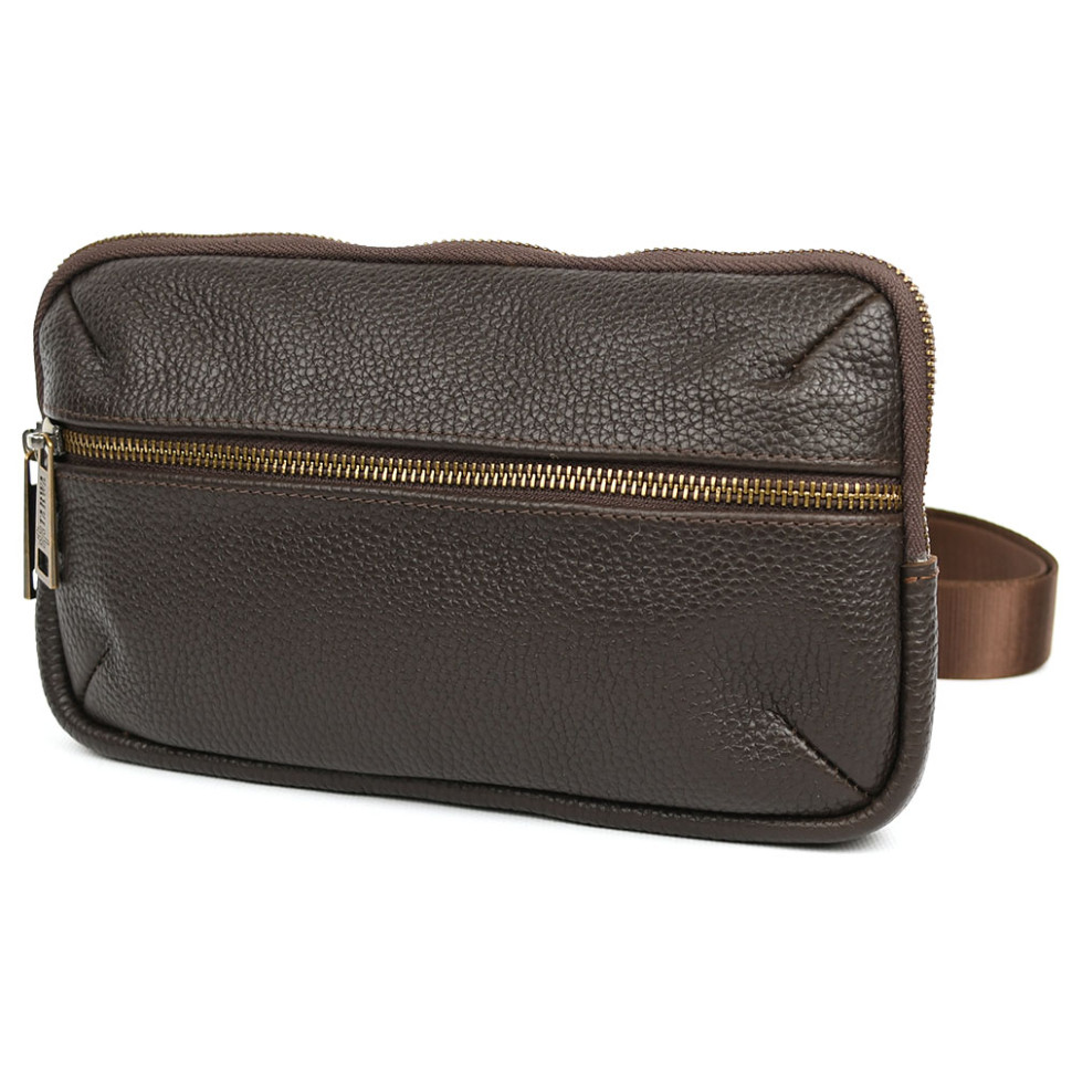 Сумка поясна із натуральної шкіри FC-1819-3md TARWA