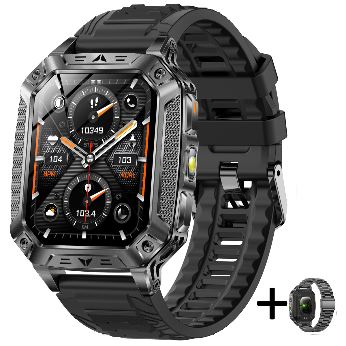 Smart Formula K+ Rubber, 2 ремінці