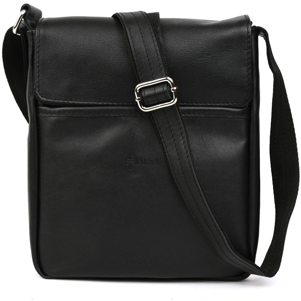 Чоловіча шкіряна сумка через плече GA-1304-4lx TARWA із клапаном