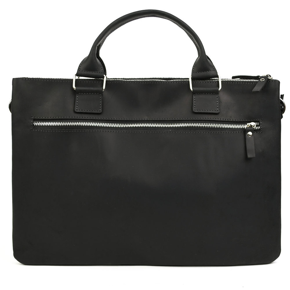 Чоловіча сумка портфель на три відділення TARWA RA-5729-4sa чорна