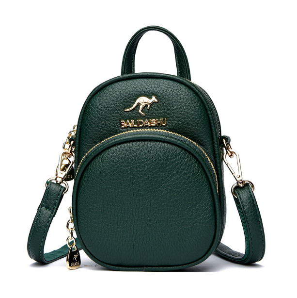 Дитяча міні сумочка на плече Кенгуру, маленька сумка для телефона для дівчаток Зелений