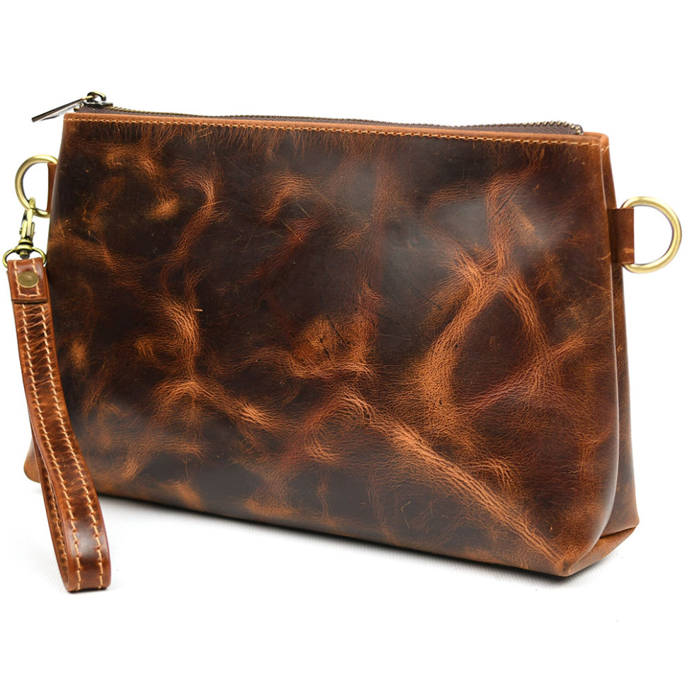 Сумка клатч месенджер з петлею та ременем TARWA RY-8035-4lx велика