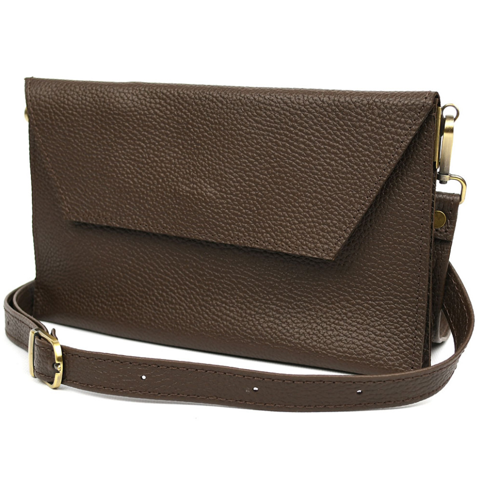 Сумка-конверт, месенджер, клатч з ременем TARWA FC-8037-4lx